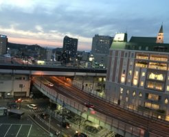 岡山市の市街地