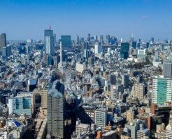 東京都目黒区の町並み