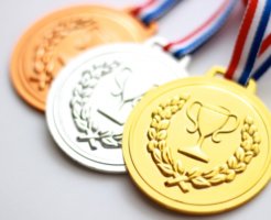 金･銀･銅のメダル