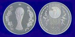 2002FIFAワールドカップTM1,000円銀貨幣